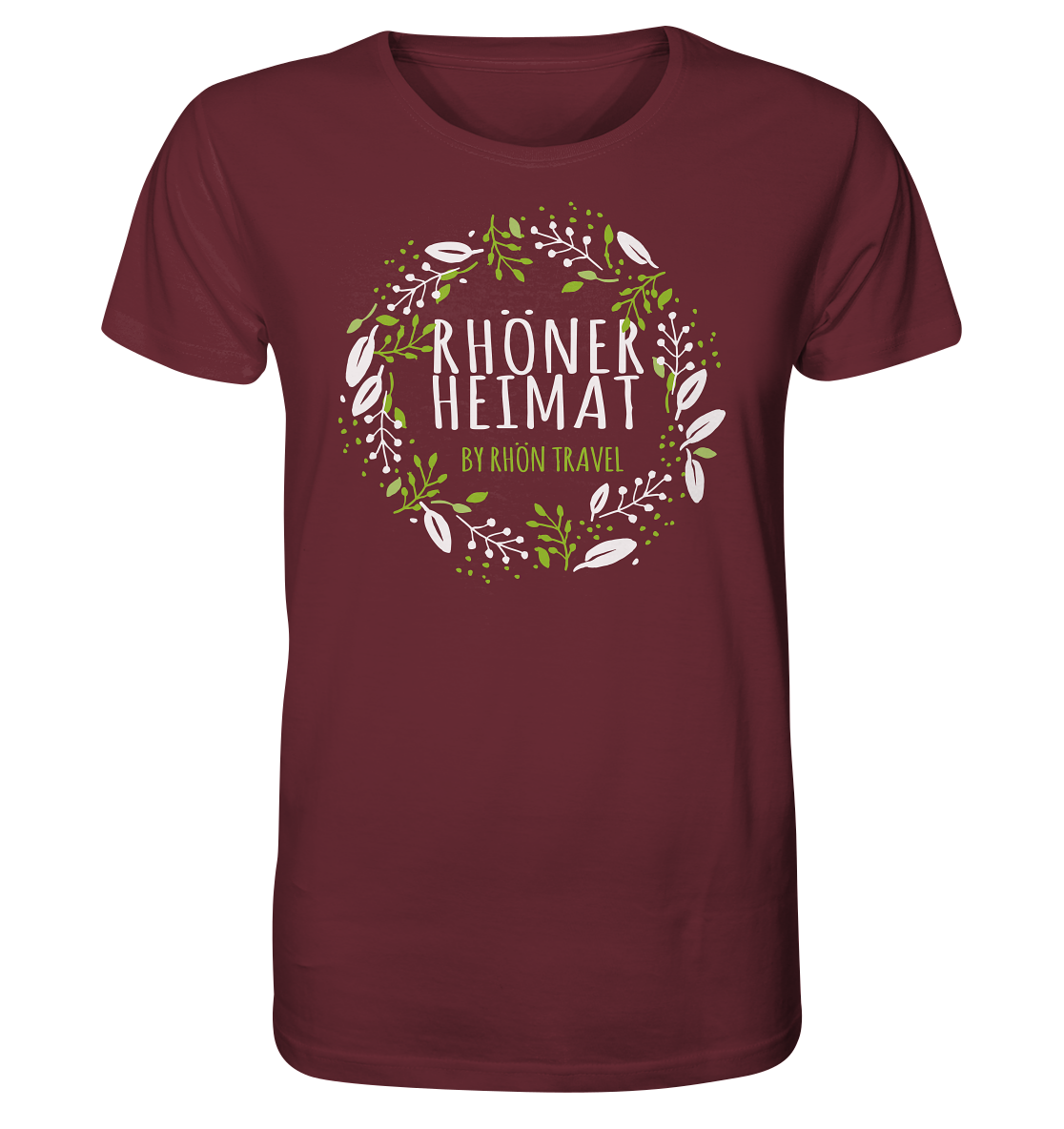 RHÖNER HEIMAT "BLÄTTERKRANZ" - Organic Shirt